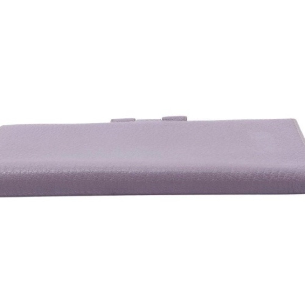 Hermes Leather Single Agenda Passport Holder Lavender - Picture 4 of 5